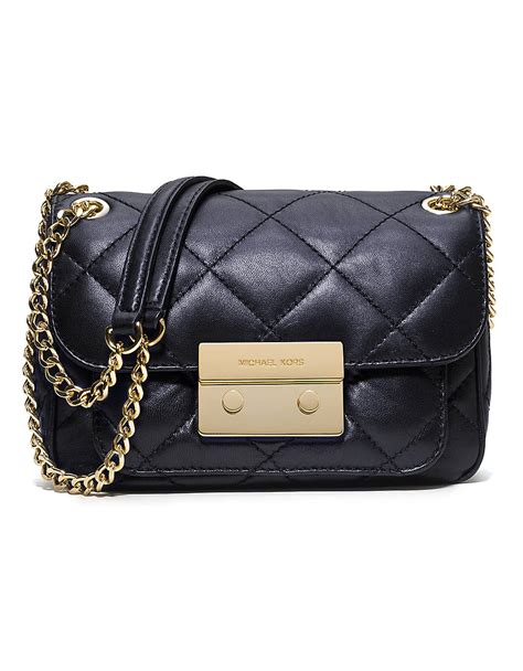 sloan small quilted leather crossbody bag michael kors|mk sloan.